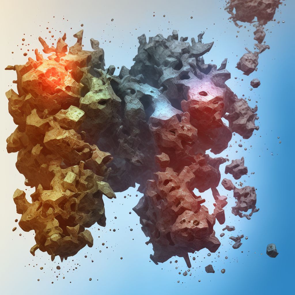Corrosion of first degree of right knee, subsequent encounter digital illustration
