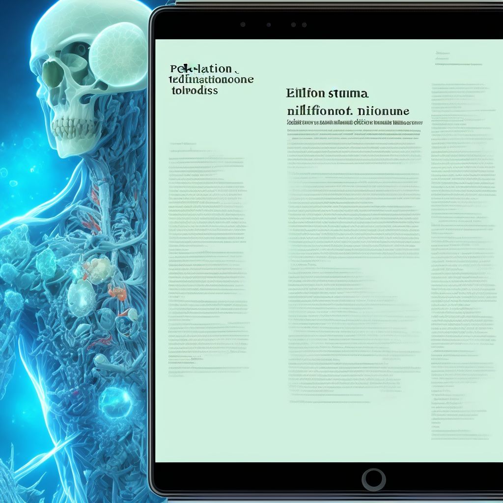 Poisoning by sulfonamides, intentional self-harm, sequela digital illustration