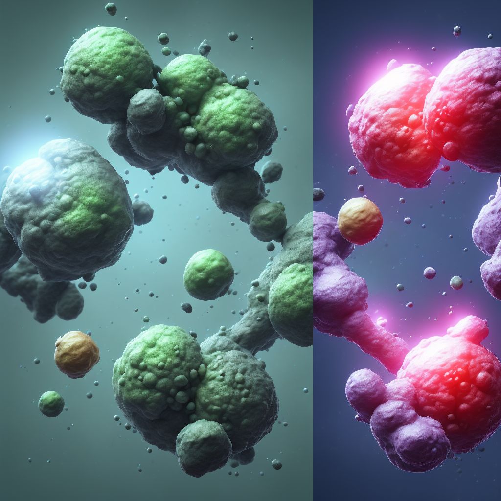 Poisoning by anticoagulants, undetermined, sequela digital illustration
