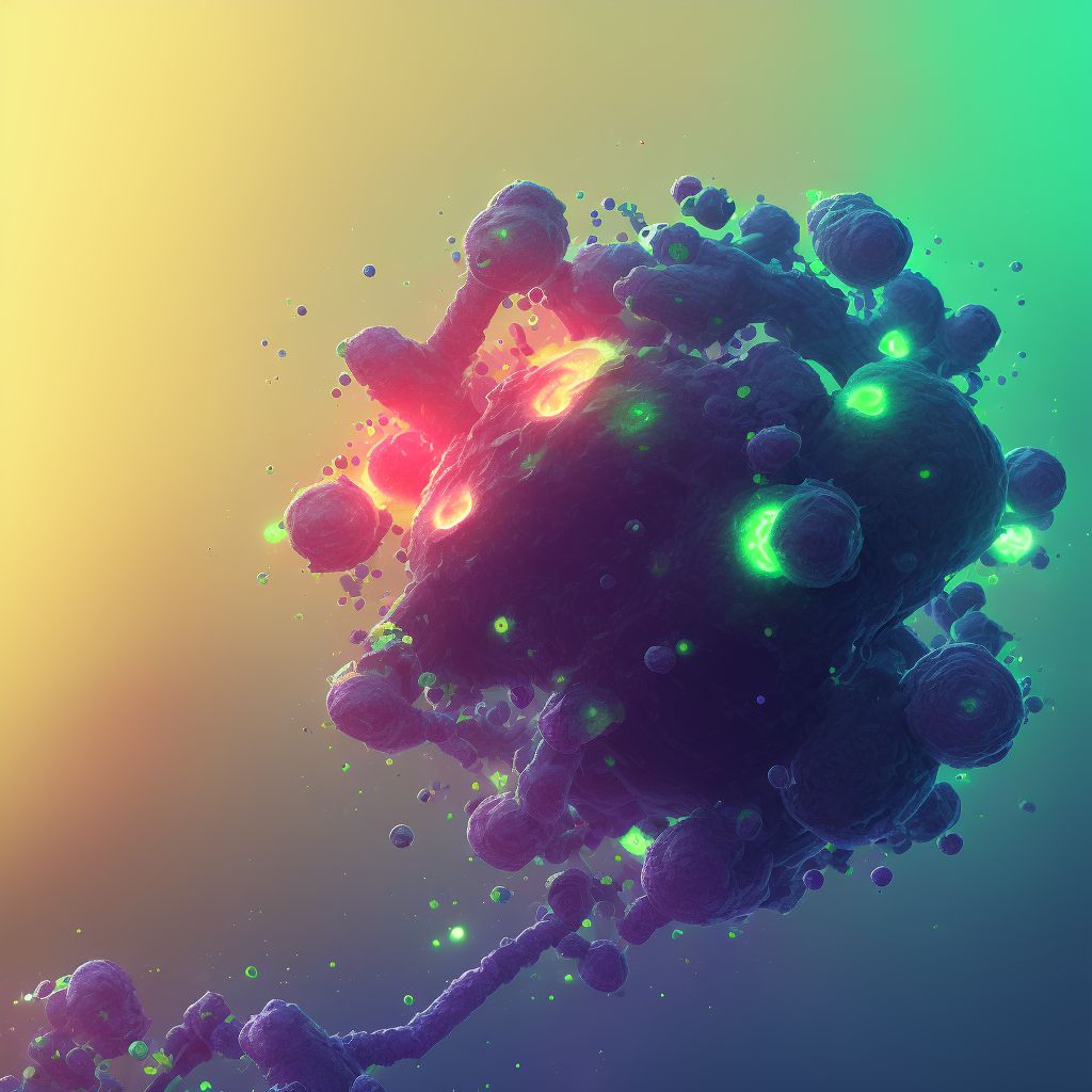 Toxic effect of benzene, intentional self-harm, subsequent encounter digital illustration