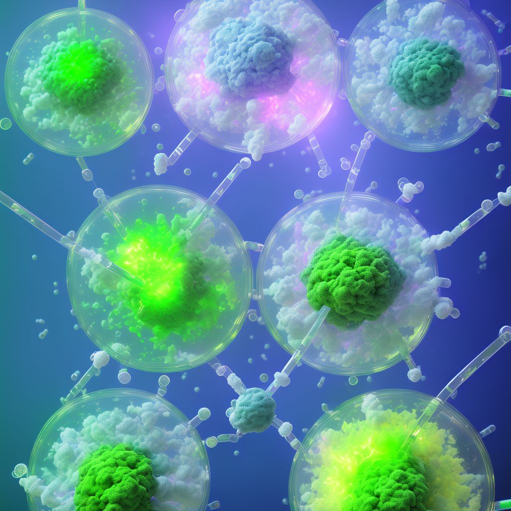 Toxic effect of detergents, accidental (unintentional), subsequent encounter digital illustration