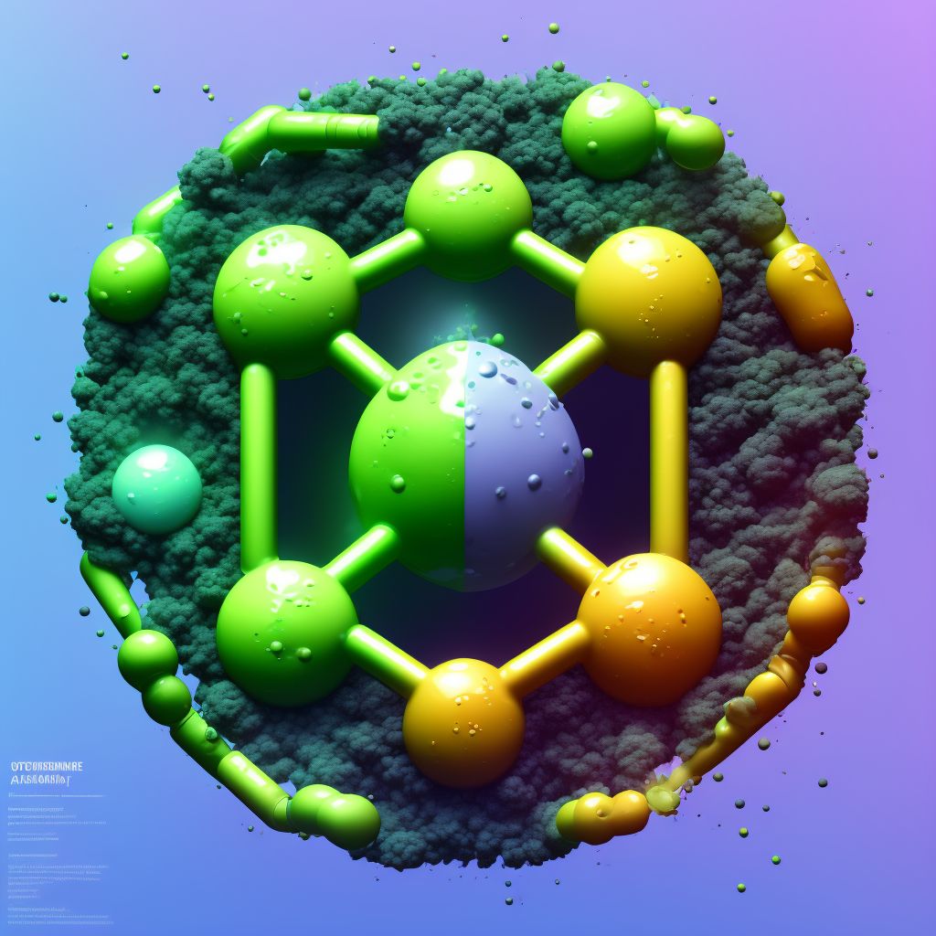 Toxic effect of other specified noxious substances eaten as food, assault, initial encounter digital illustration