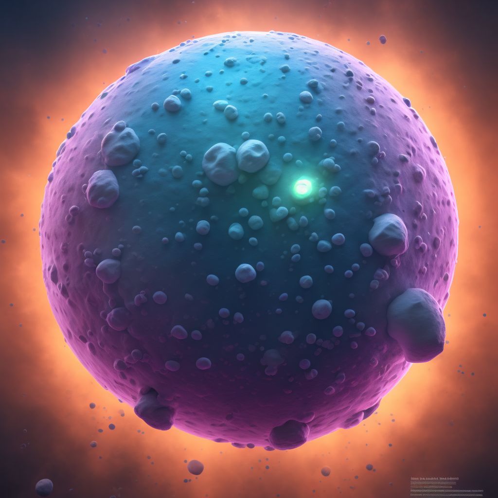 Air embolism (traumatic), sequela digital illustration
