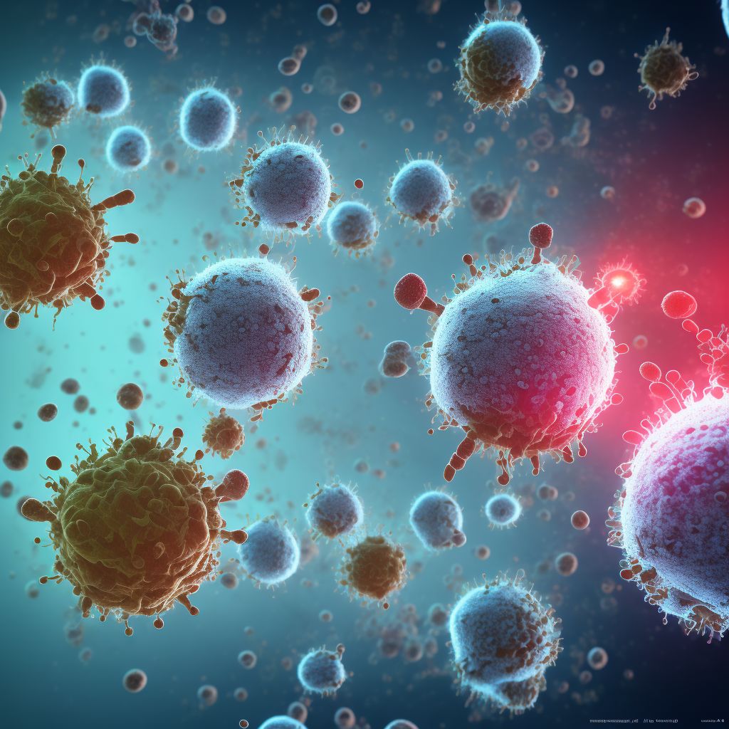 Anaphylactic reaction due to other serum, initial encounter digital illustration
