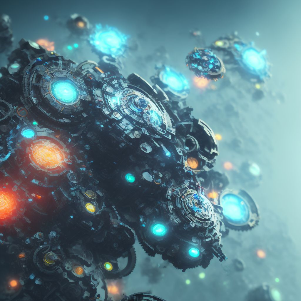 Other mechanical complication of umbrella device, subsequent encounter digital illustration