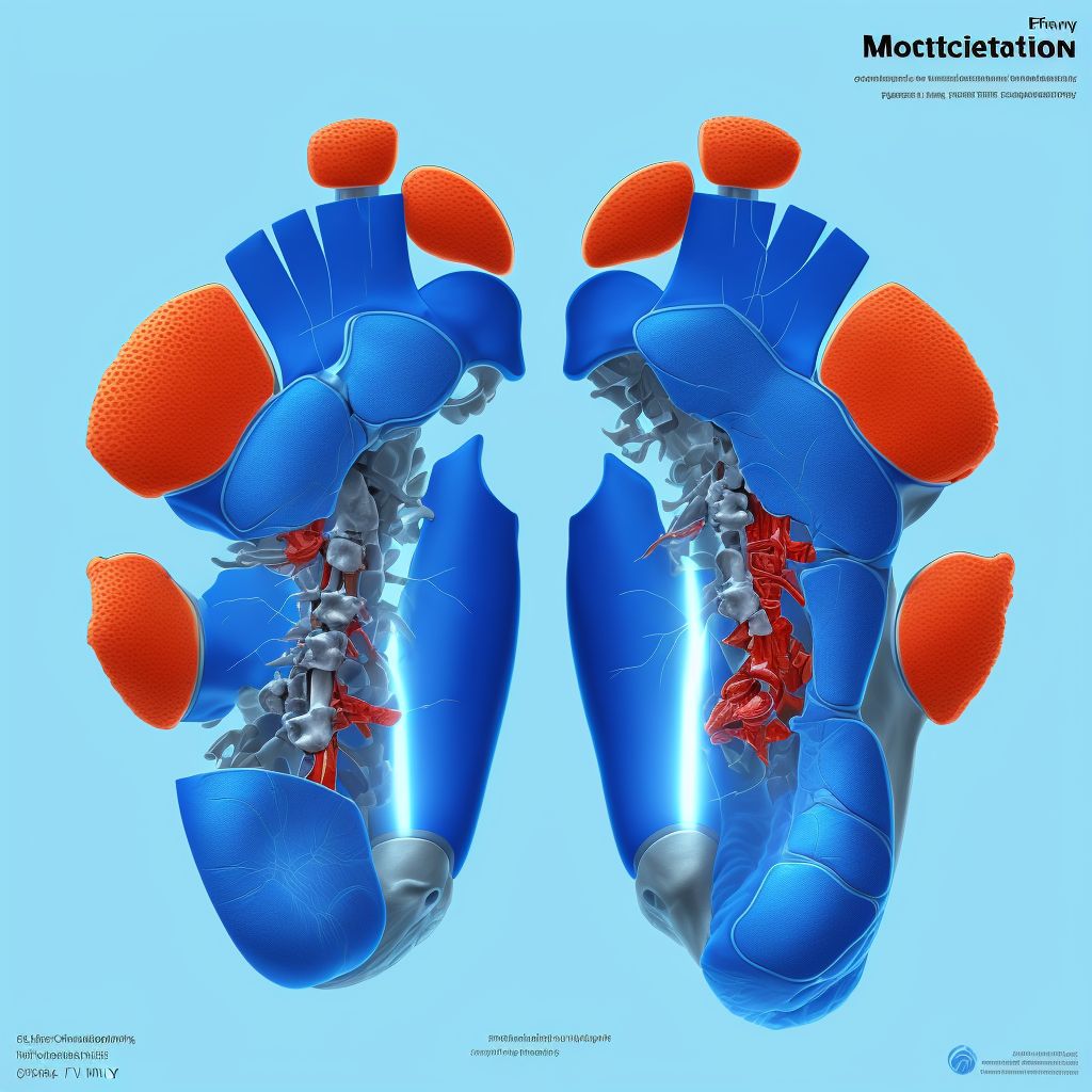Breakdown (mechanical) of internal fixation device of bones of foot and toes, subsequent encounter digital illustration