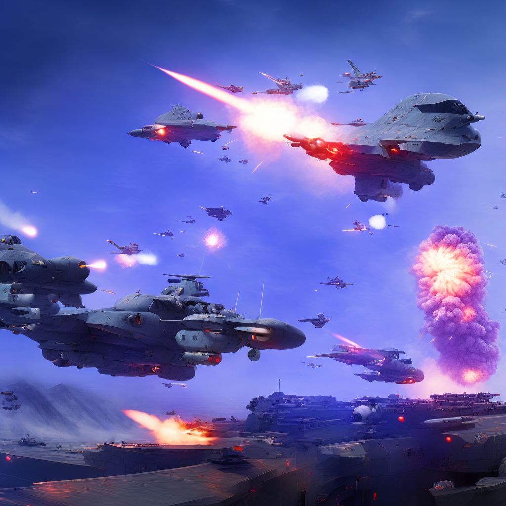 Military operations involving accidental detonation of onboard marine weapons, civilian, sequela digital illustration